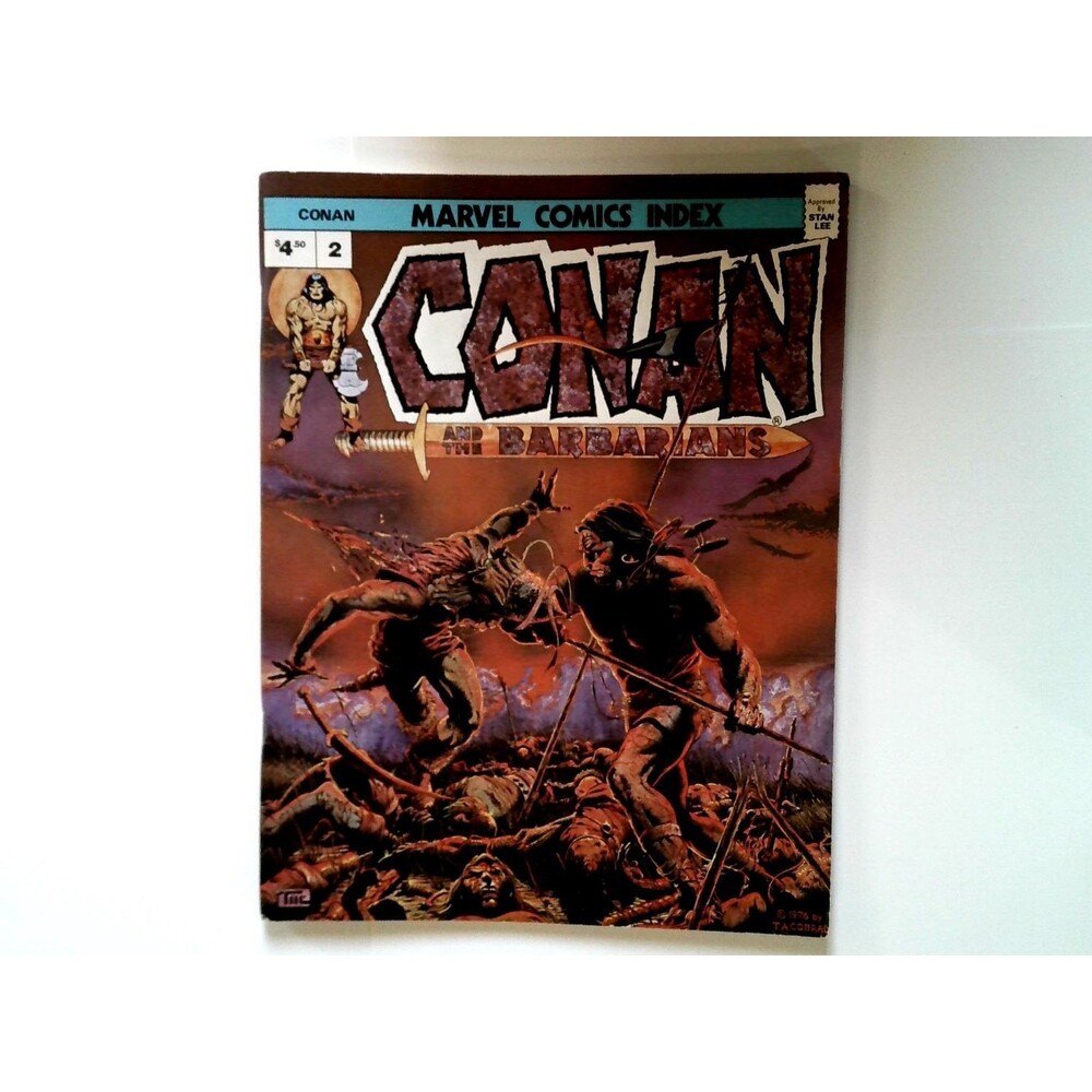 Conan and the Barbarians #2 Marvel Comics Index George Olshevsky 1976
